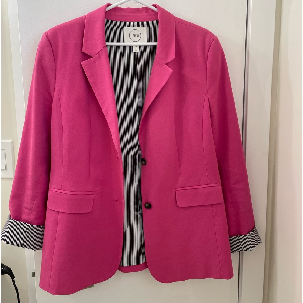 Hot pink l blazer